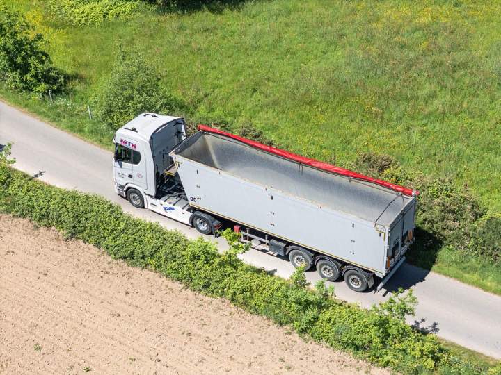 Transport produit agricole Le Parc