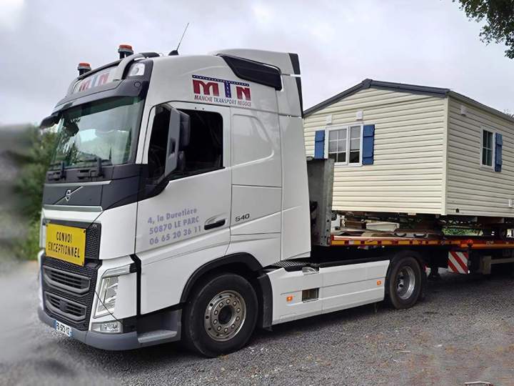 Service de transport de mobil-homes Le Parc